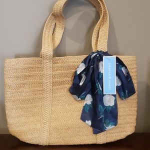 Draper James Summer Straw Bag